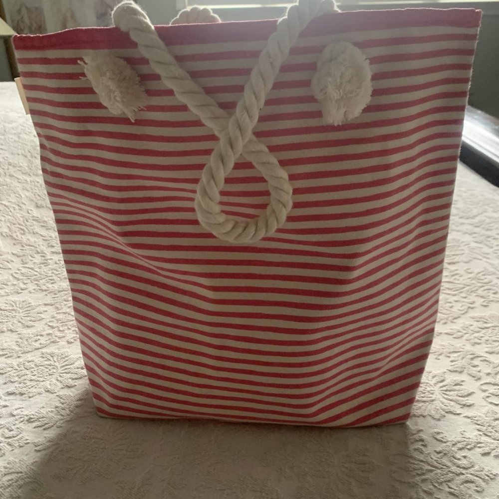 Large Canvas Tote NEW